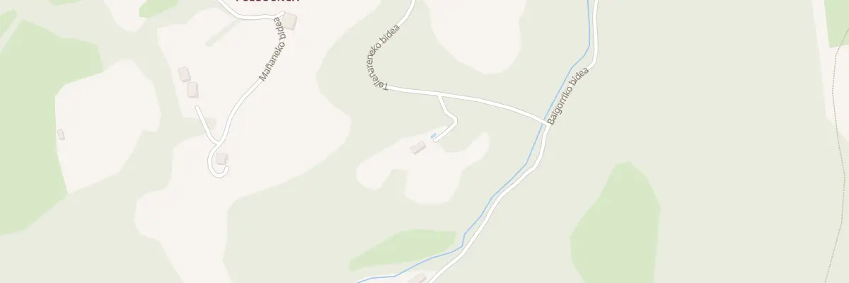 Plan du 5288 Teilaguinagaina à Bidarray