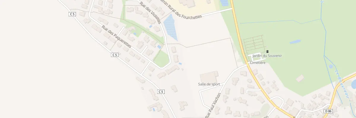 Plan du 10 Rue des violettes à La Copechagnière