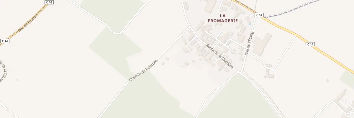 Plan du 13 Rte de la Martiere A la Fromag à Saint-Pierre-d’Oléron