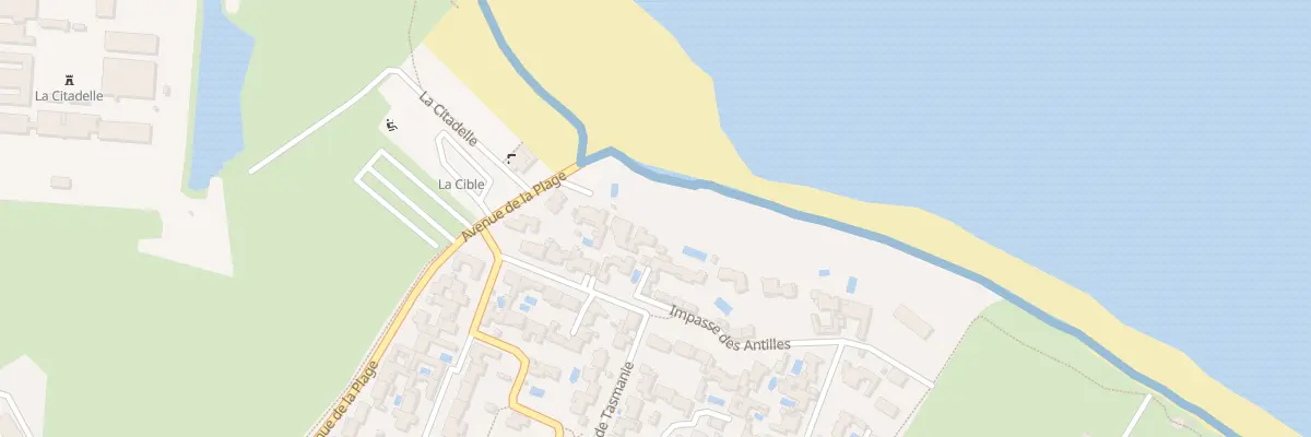 Plan du 10 Imp des Antilles à Saint-Martin-de-Ré