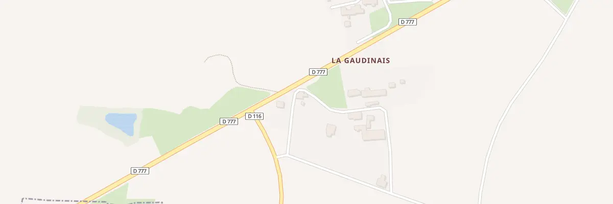 Plan du 8 La Gaudinais à Louvigné-de-Bais