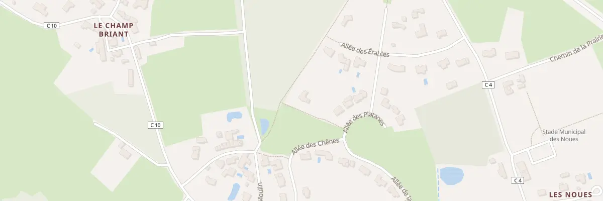 Plan du 63 All des Platanes au Cellier