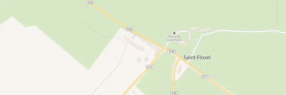Plan du 8 Rte de l’Eglise à Saint-Floxel