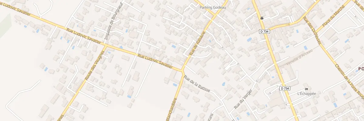 Plan du 290 Rue de Rabaine à Saint-Georges-d’Oléron