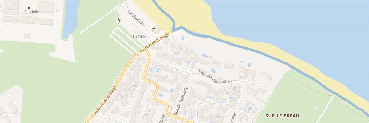 Plan du 12 Imp des Antilles à Saint-Martin-de-Ré