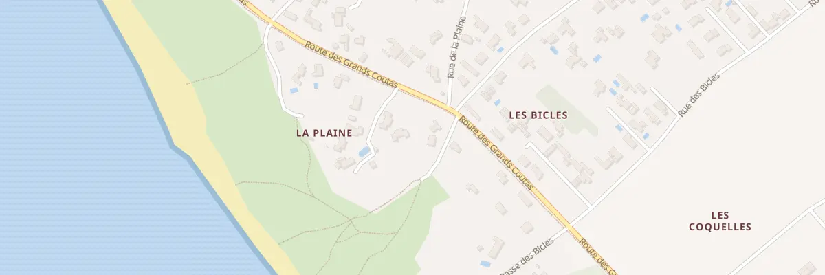 Plan du 1 All des Cariatides à Saint-Pierre-d’Oléron