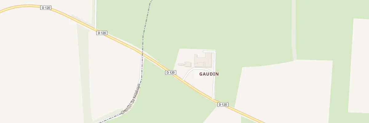 Plan du 1 Gaudin à Grand-Auverné