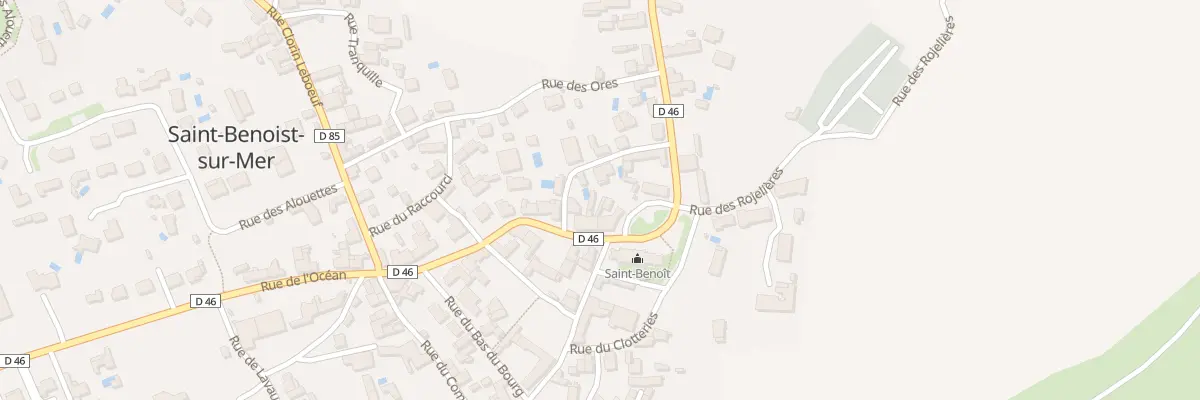 Plan du 2 Rue de l’océan à Saint-Benoist-sur-Mer