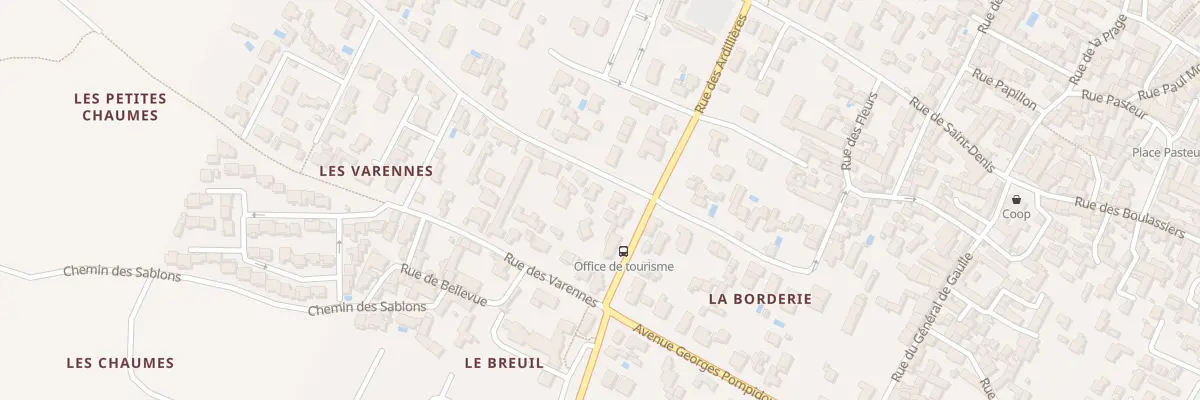 Plan du 5815 Rue Adolphe Joussemet à La Brée-les-Bains