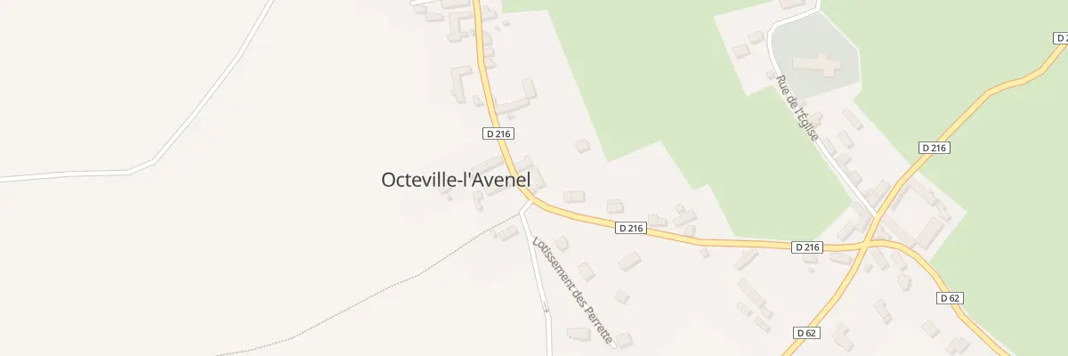 Plan du 20 Rue des Puits à Octeville-l’Avenel