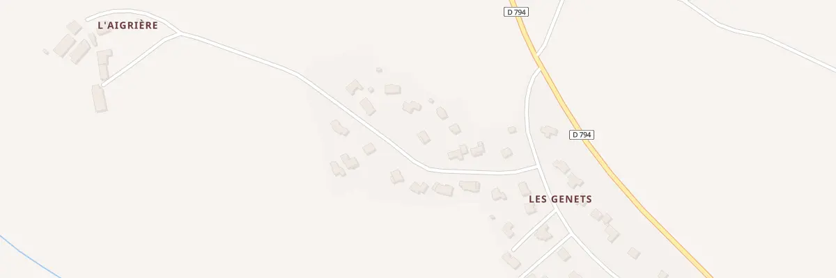 Plan du 10 L’Aigrière à Livré-sur-Changeon