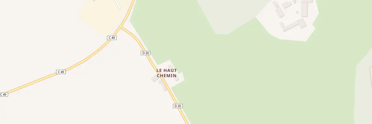 Plan du 6001 Le Haut Chemin St Brice à Maen Roch