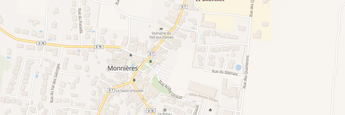 Plan du 5 Imp René Dumont à Monnières