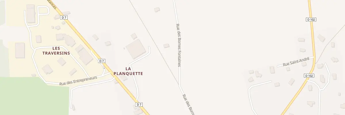 Plan du 31 Rue des Bornes Fontaines à Gavray-sur-Sienne