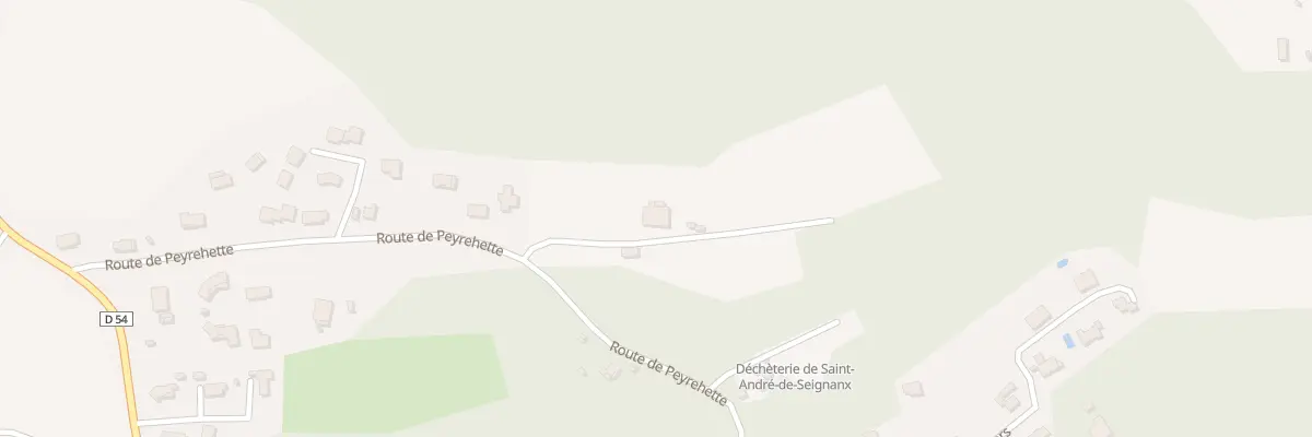 Plan du 490 Rte de Peyrehette à Saint-André-de-Seignanx
