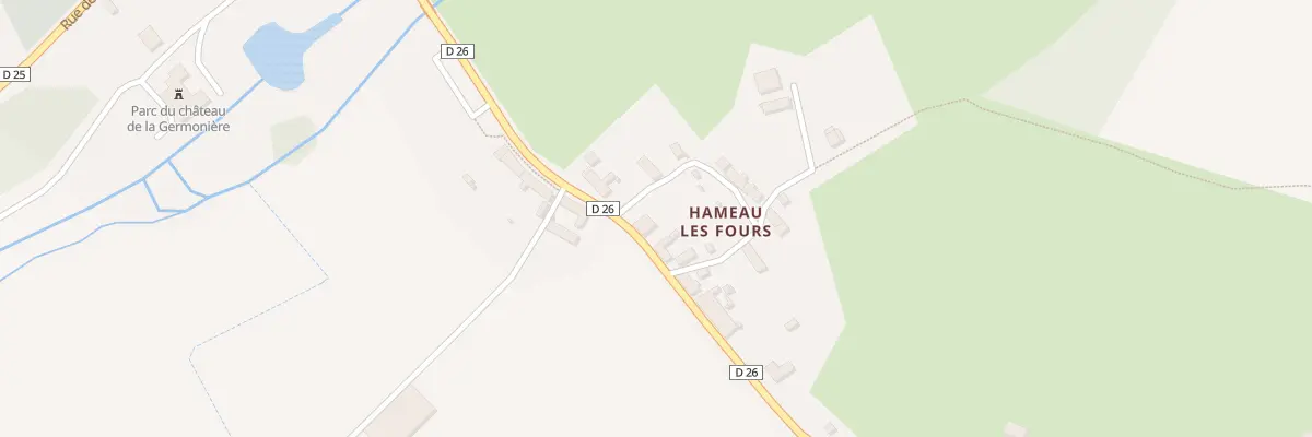 Plan du 7 Le Hameau Les Fours au Vast