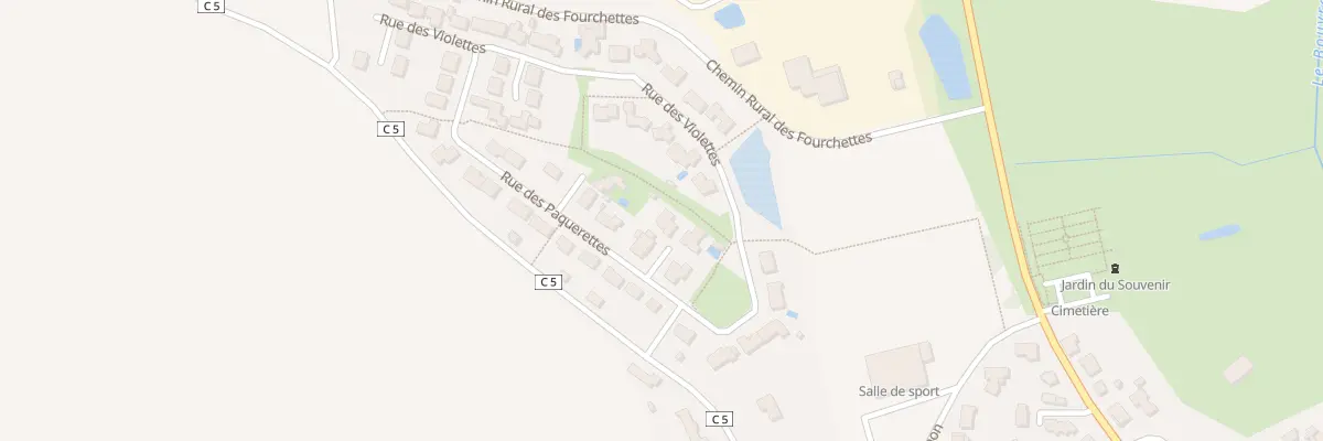 Plan du 2 Imp des Coquelicots à La Copechagnière