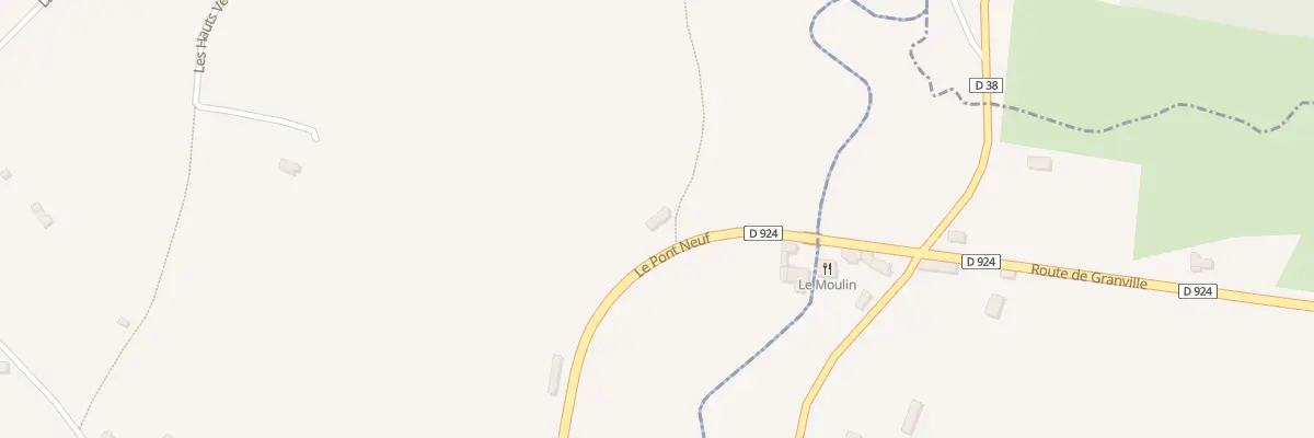 Plan du 3 Le Pont Neuf à Beauchamps