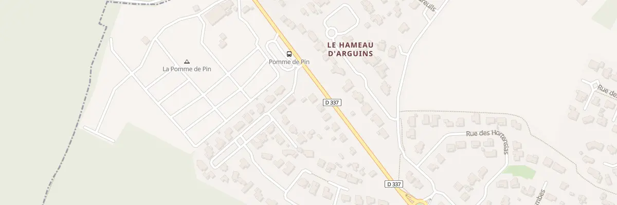 Plan du 615 Rte de Seignosse à Saubion