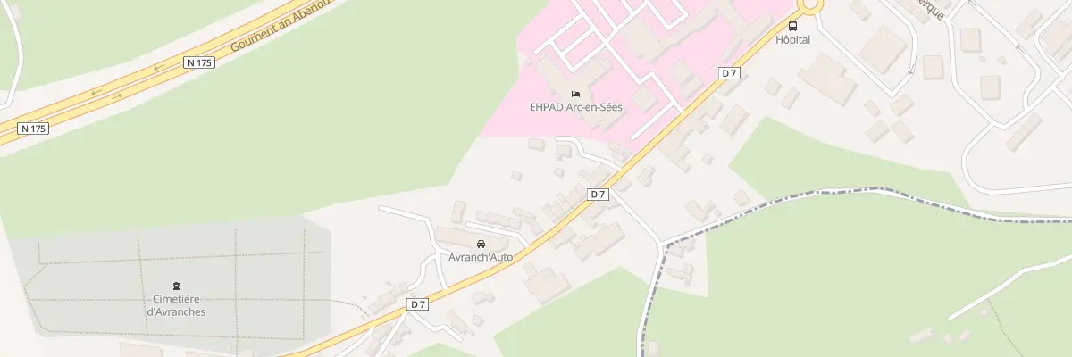 Plan du 39 Rue de la Liberte - Avranches à Avranches