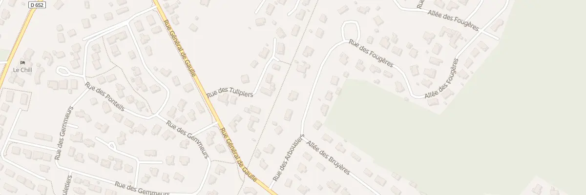 Plan du 7 Rue des Arbousiers à Moliets-et-Maa