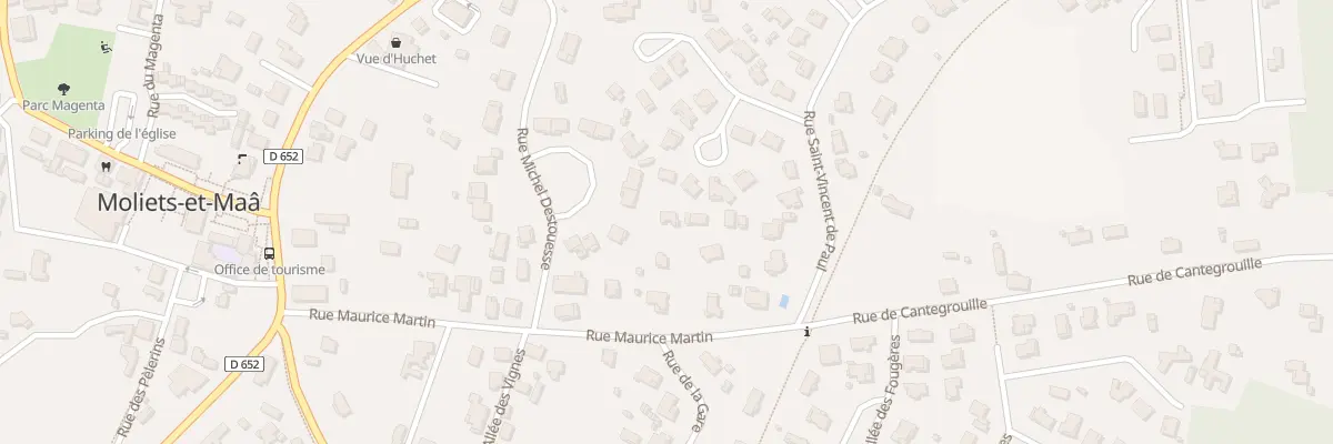 Plan du 297 Rue Maurice Martin à Moliets-et-Maa