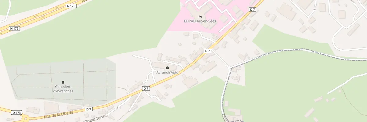 Plan du 31B Rue de la Liberte - Avranches à Avranches