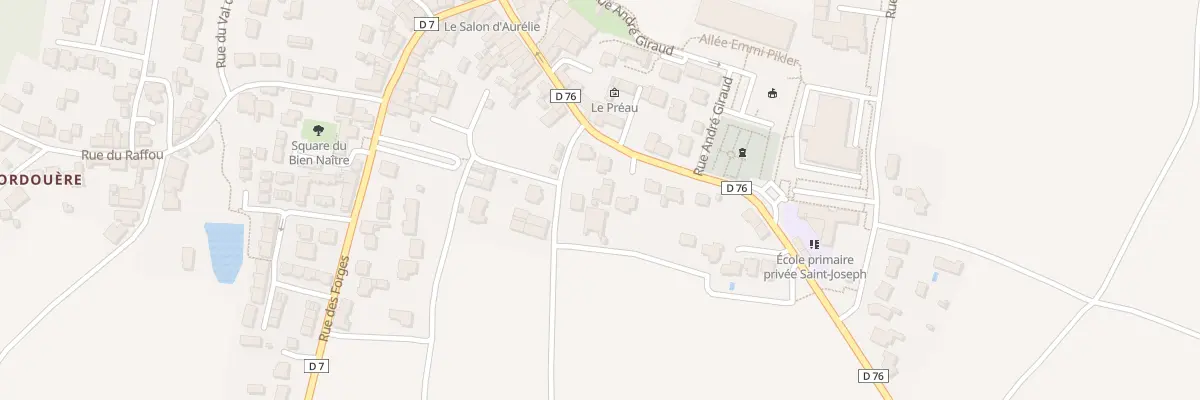 Plan du 1B Rue du Fief-Seigneur à Monnières