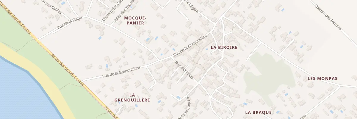 Plan du 1 Rue du Puits A la Biroire à Saint-Pierre-d’Oléron