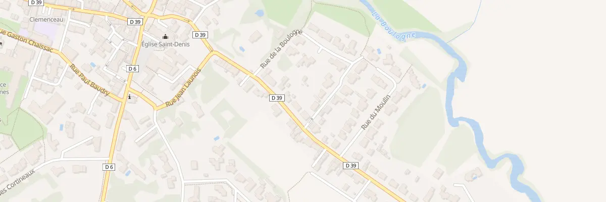 Plan du 29 Rue de lattre de tassigny à Saint-Denis-la-Chevasse