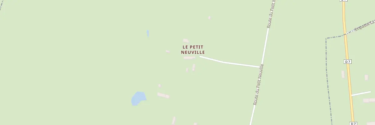 Plan du 2 Le Petit Neuville à Saint-James