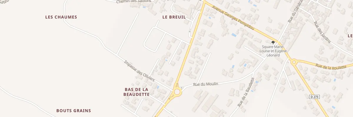 Plan du 28 Rue des Ardillières à La Brée-les-Bains