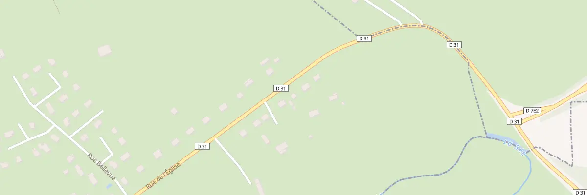 Plan du 13 Rue de l’Église à Saint-Jean-de-la-Haize