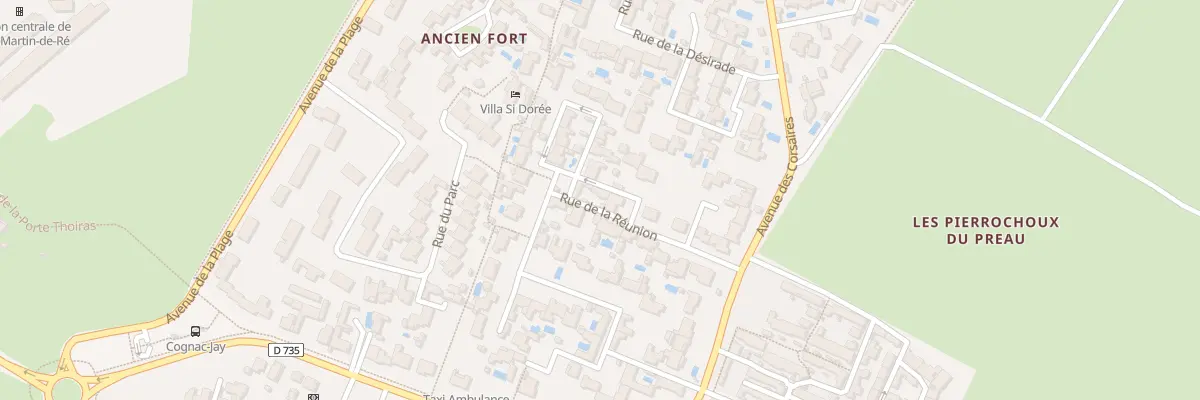 Plan du 10 Rue de la Réunion à Saint-Martin-de-Ré