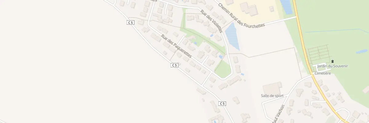 Plan du 7 Rue des pâquerettes à La Copechagnière