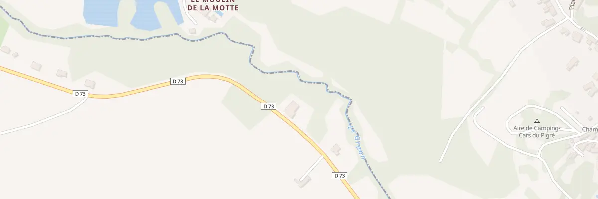 Plan du 291 La Basse Brunetiere à Saint-Vincent-sur-Graon
