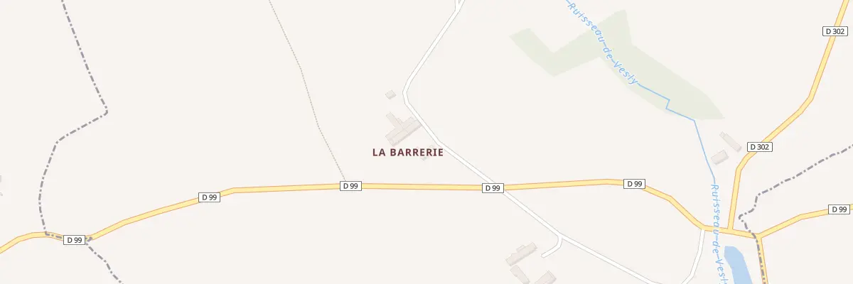 Plan du 3 Rte des Moulins à Savigny