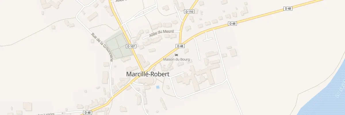 Plan du 22 Le Bourg à Marcillé-Robert