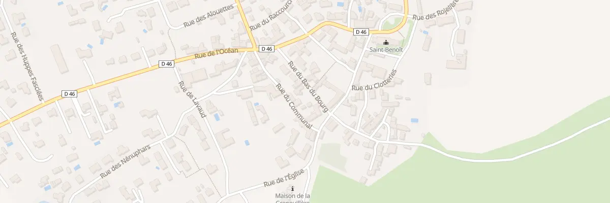 Plan du 3 Rue du communal à Saint-Benoist-sur-Mer