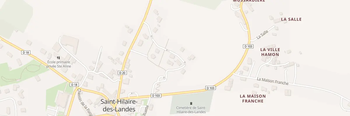Plan du 3 Rue de la Croix Olivier à Saint-Hilaire-des-Landes