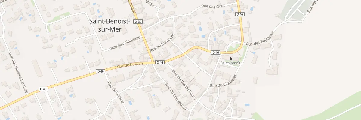 Plan du 5 Rue de l’océan à Saint-Benoist-sur-Mer