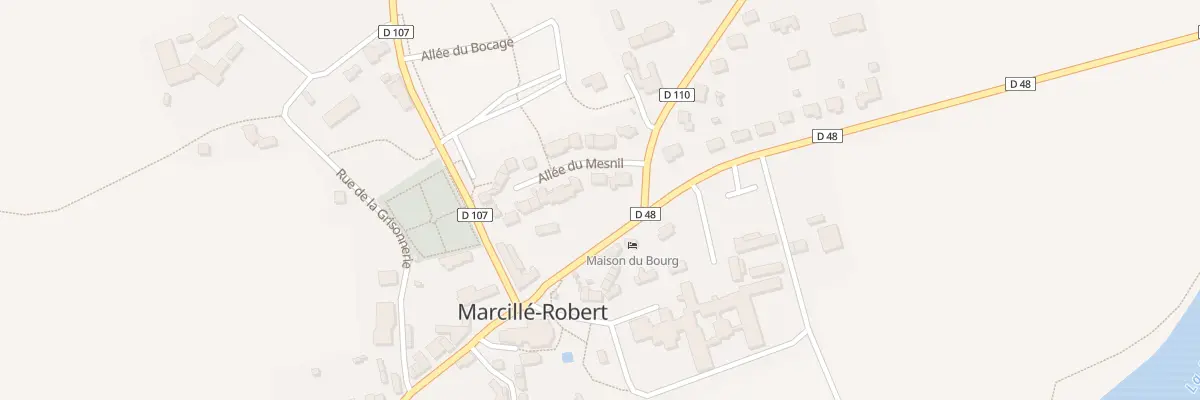 Plan du 3 All le Mesnil à Marcillé-Robert