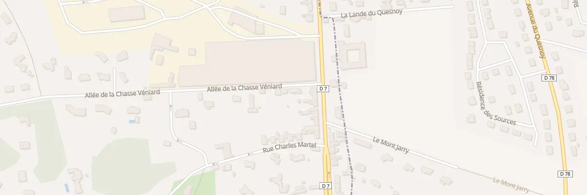 Plan du 2 All de la Chasse Veniard au Val-Saint-Père