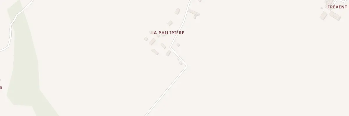 Plan du 1 La Philipiere à Belval