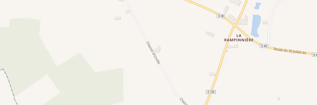 Plan du 2 Che d’Urville à Grimesnil