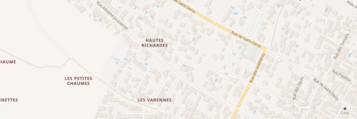 Plan du 23 Rue Adolphe Joussemet à La Brée-les-Bains
