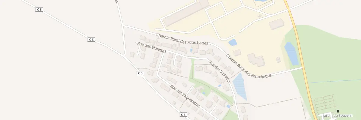Plan du 1 Imp des Marguerites à La Copechagnière