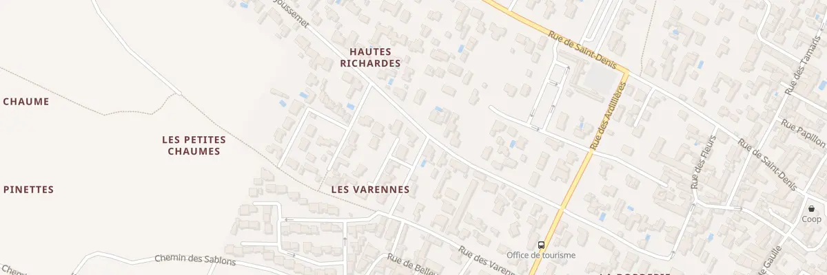 Plan du 6 Rue Adolphe Joussemet à La Brée-les-Bains