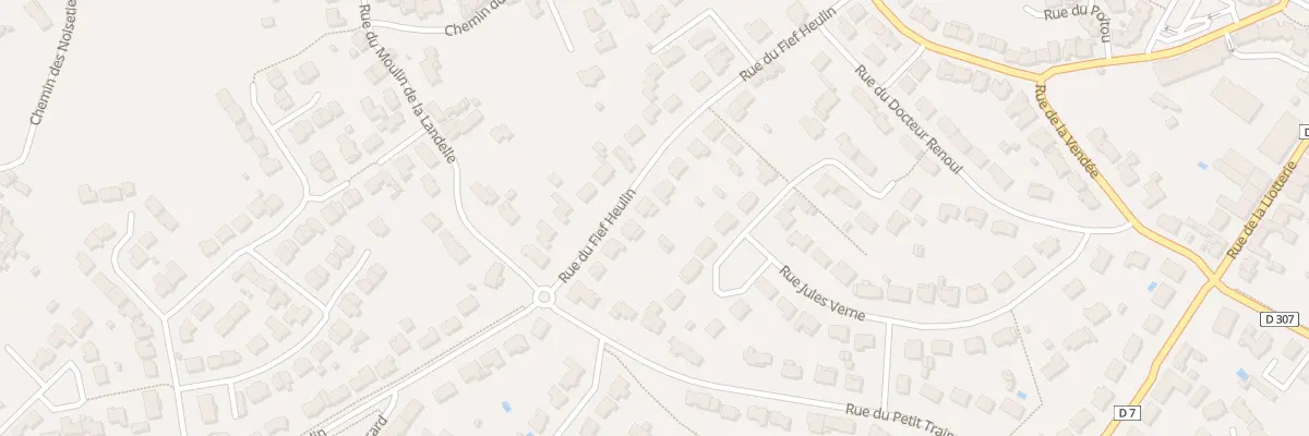 Plan du 64 Rue du fief heulin au Loroux-Bottereau