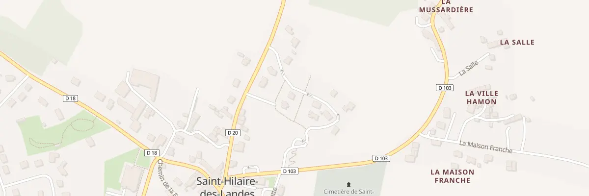 Plan du 9 Rue de la Croix Olivier à Saint-Hilaire-des-Landes